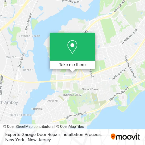 Experts Garage Door Repair Installation Process map