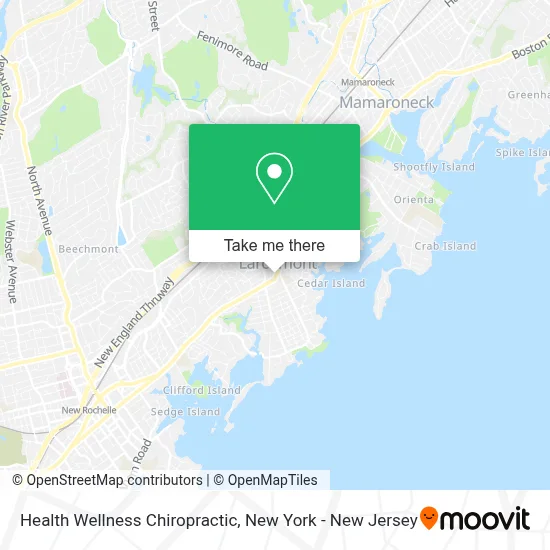 Health Wellness Chiropractic map