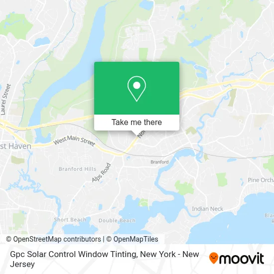 Gpc Solar Control Window Tinting map