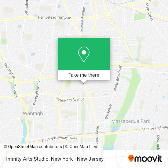 Infinity Arts Studio map