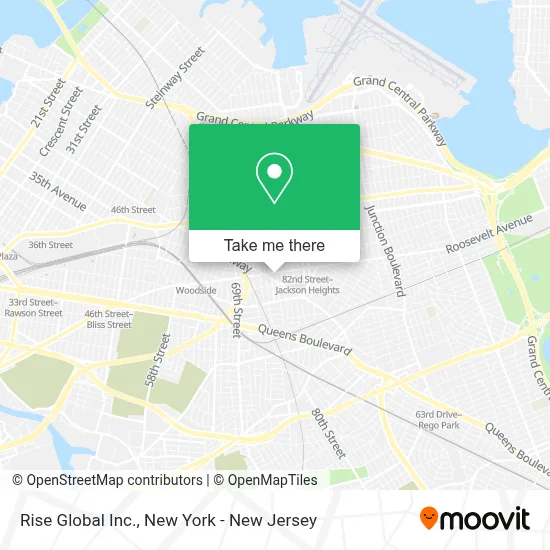 Rise Global Inc. map
