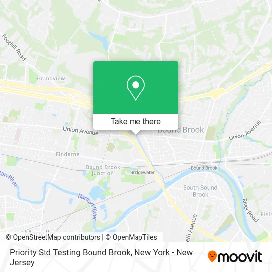 Priority Std Testing Bound Brook map
