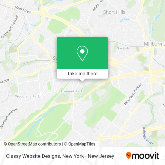 Classy Website Designs map