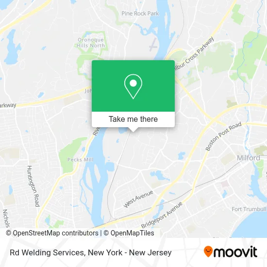 Rd Welding Services map