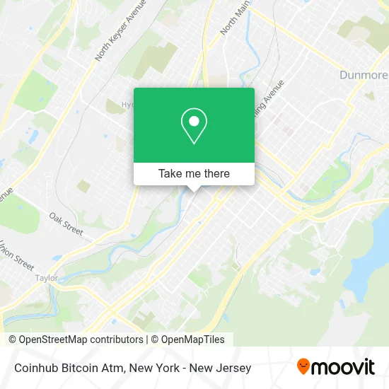 Coinhub Bitcoin Atm map