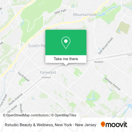 Rstudio Beauty & Wellness map