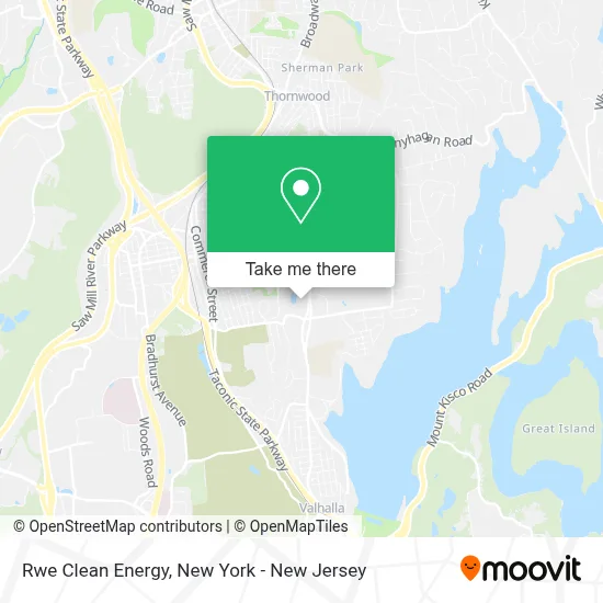Rwe Clean Energy map