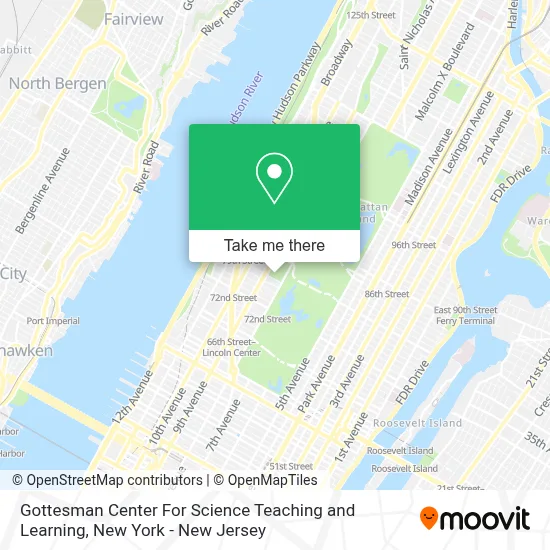 Gottesman Center For Science Teaching and Learning map