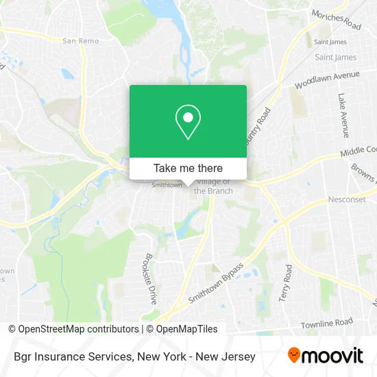 Bgr Insurance Services map