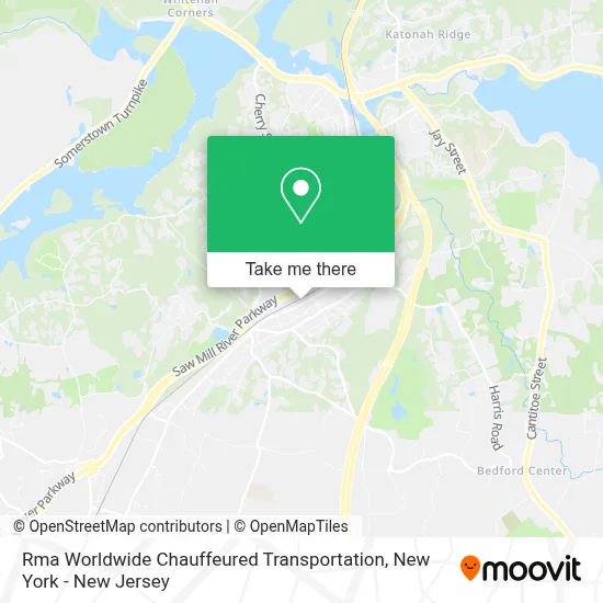 Rma Worldwide Chauffeured Transportation map