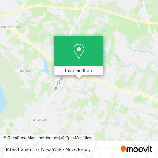 Ritas Italian Ice map