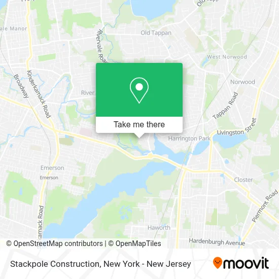 Stackpole Construction map