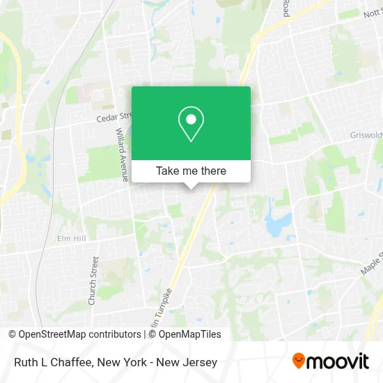 Ruth L Chaffee map