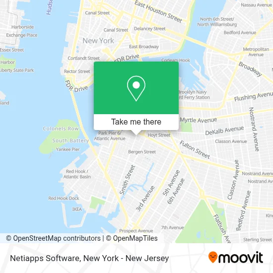 Netiapps Software map
