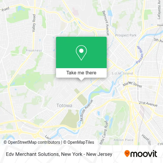 Edv Merchant Solutions map