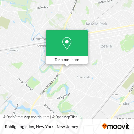 Röhlig Logistics map
