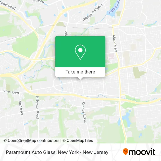 Paramount Auto Glass map