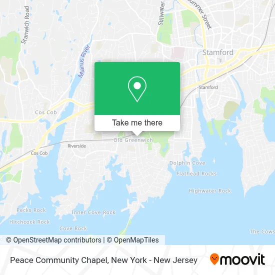 Peace Community Chapel map