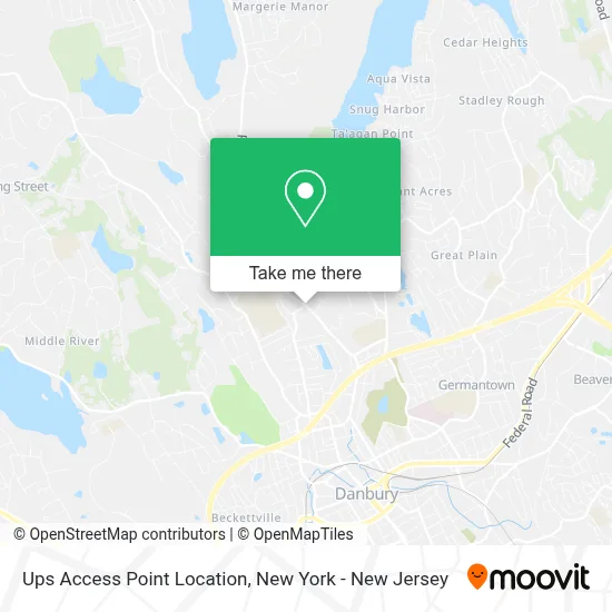 Ups Access Point Location map