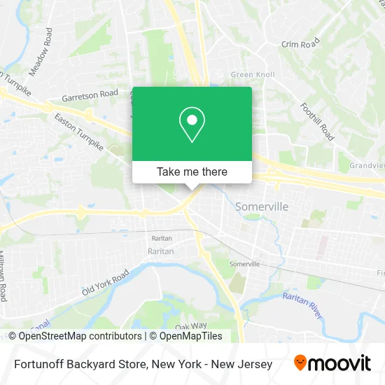 Fortunoff Backyard Store map