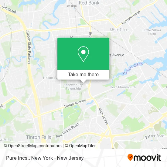 Pure Incs. map