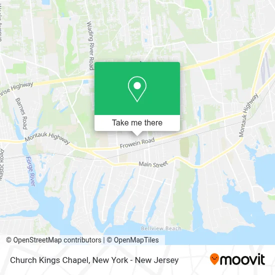 Church Kings Chapel map