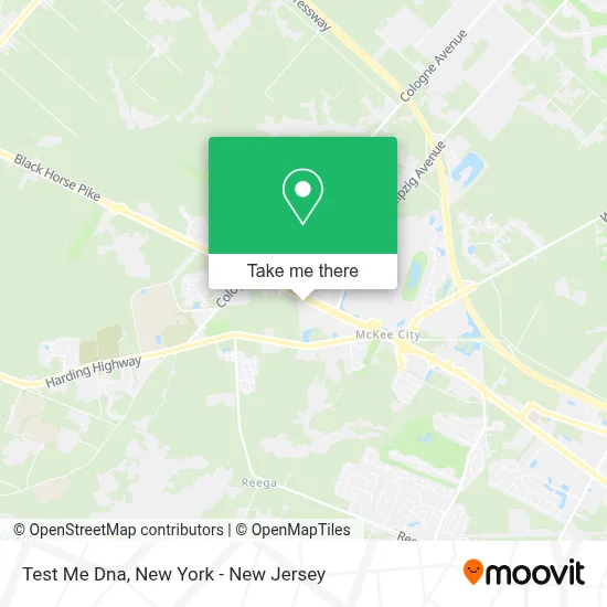 Test Me Dna map