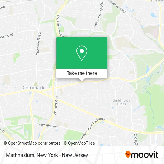 Mathnasium map