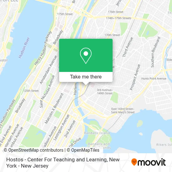 Hostos - Center For Teaching and Learning map
