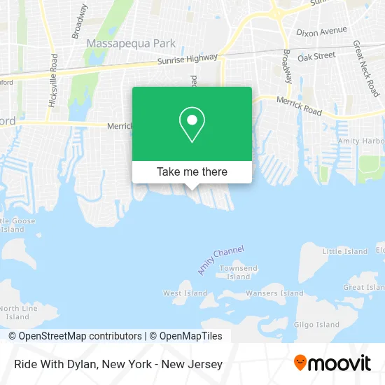 Ride With Dylan map