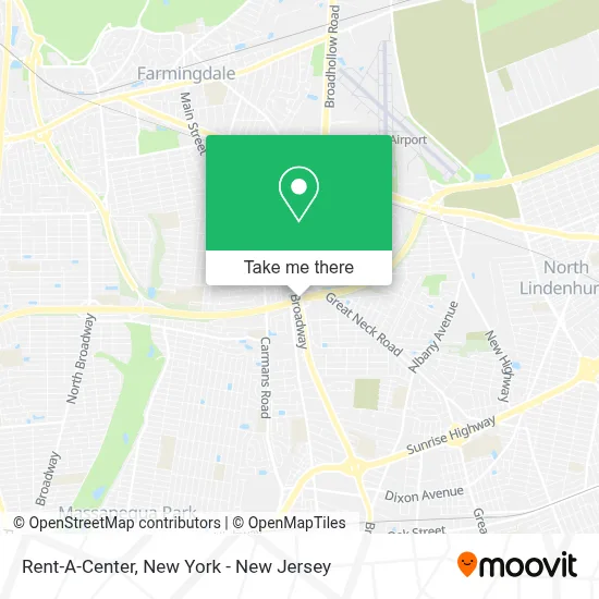 Rent-A-Center map