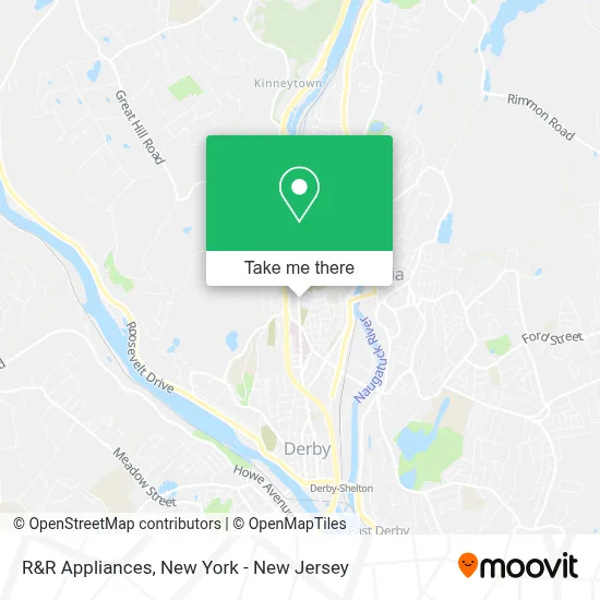 R&R Appliances map