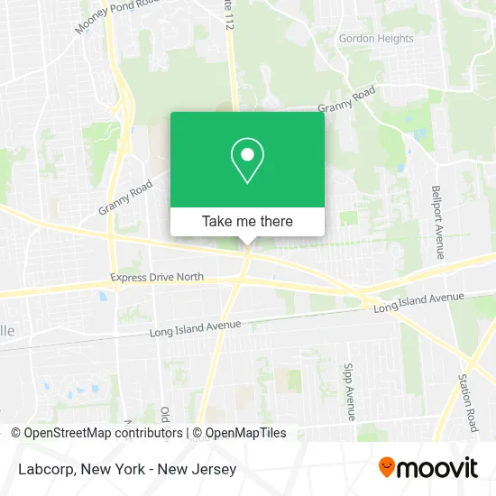 Labcorp map