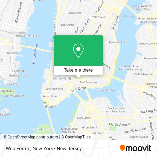 Web Forme map