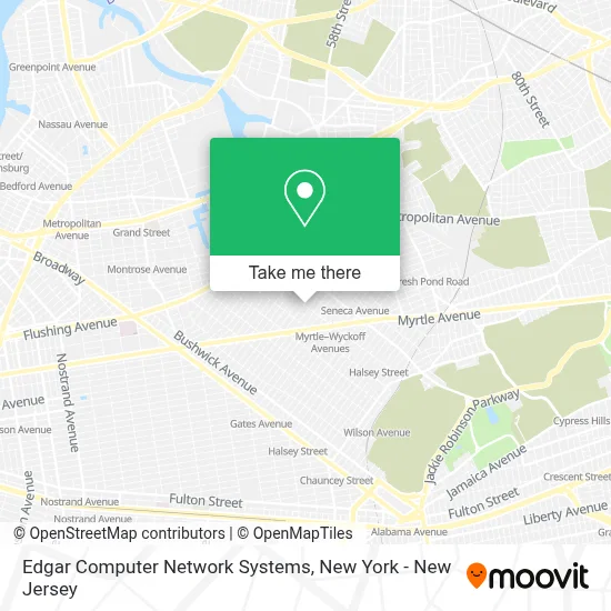 Edgar Computer Network Systems map