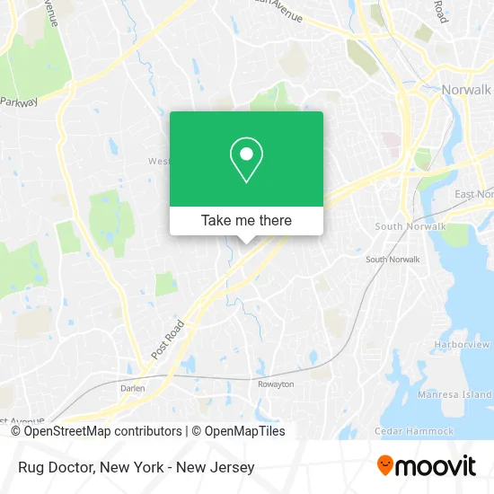 Rug Doctor map