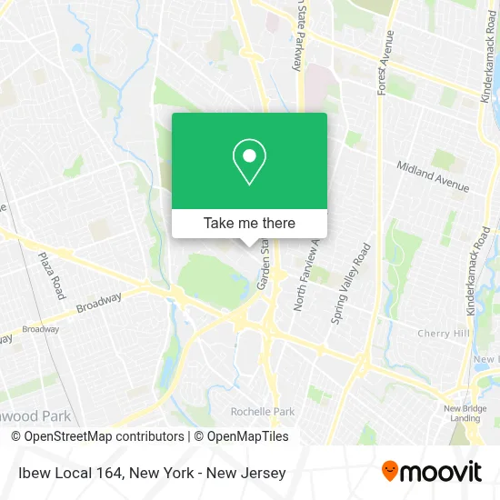 Ibew Local 164 map