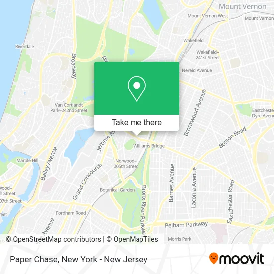 Paper Chase map