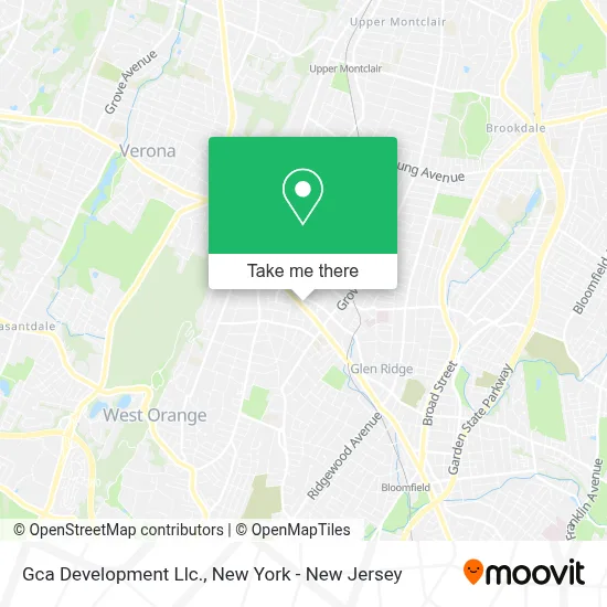 Gca Development Llc. map