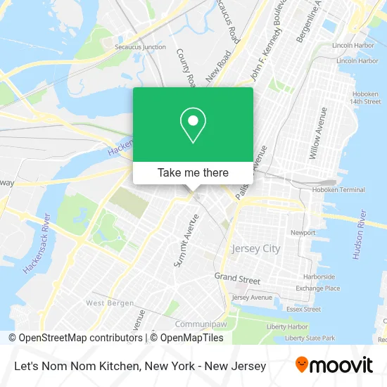 Let's Nom Nom Kitchen map