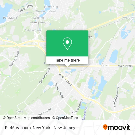 Rt 46 Vacuum map