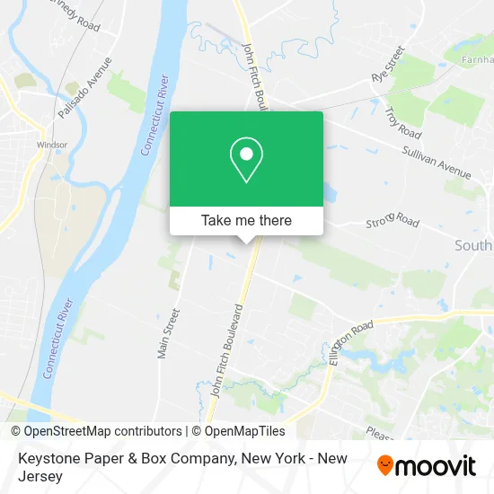 Keystone Paper & Box Company map