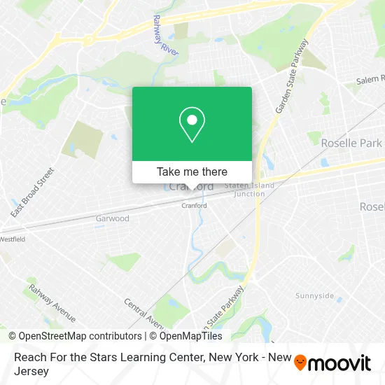 Reach For the Stars Learning Center map