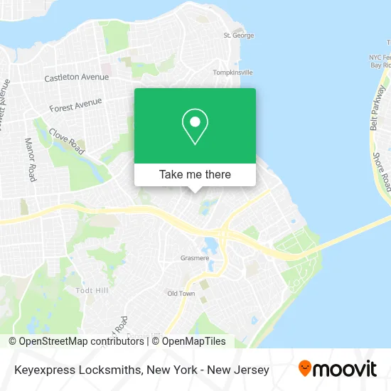 Keyexpress Locksmiths map