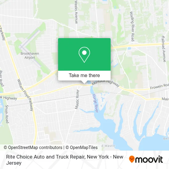Rite Choice Auto and Truck Repair map