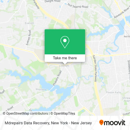 Mdrepairs Data Recovery map