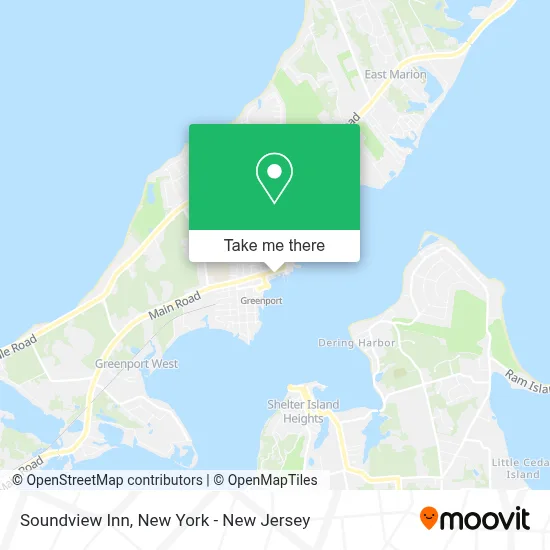 Soundview Inn map
