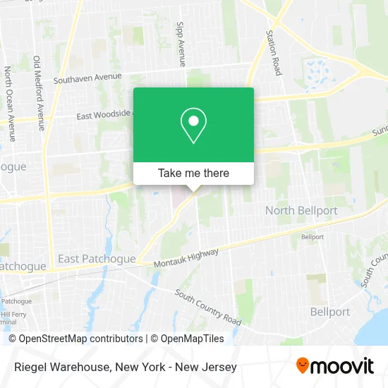 Riegel Warehouse map
