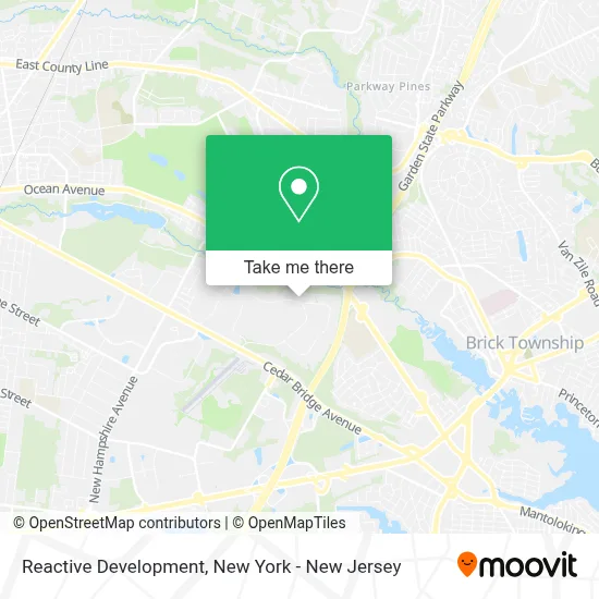 Reactive Development map