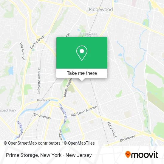 Prime Storage map